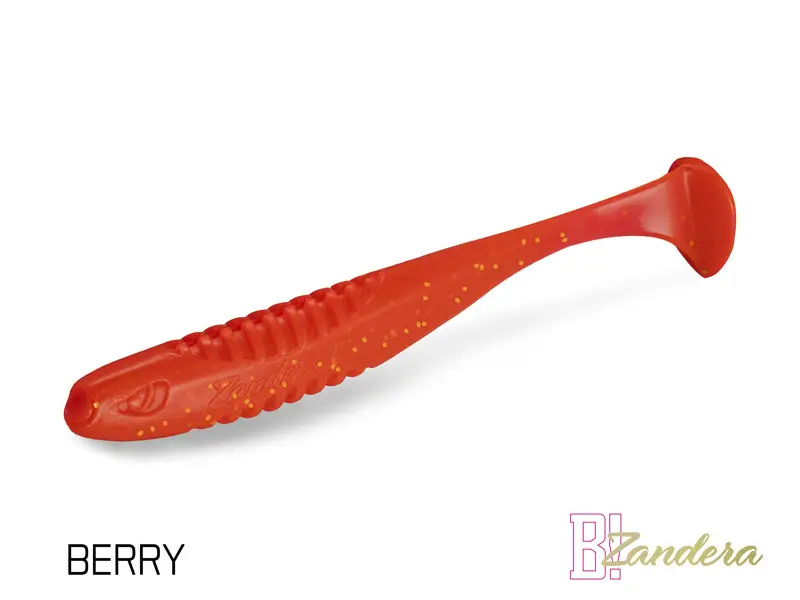 Shad Delphin ZANDERA UVs, Berry, 10cm, 5buc/blister Bestseller