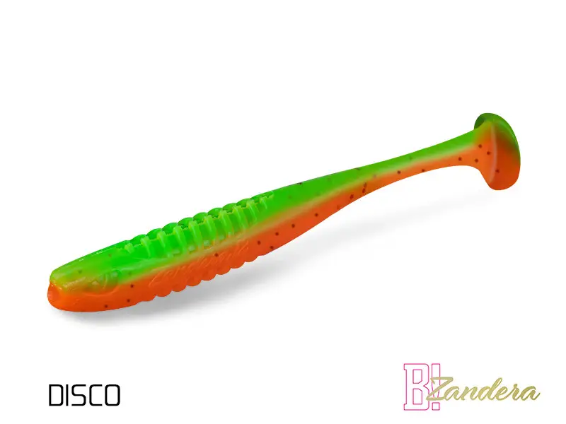 Ultima șansă Shad Delphin ZANDERA UVs, Disco, 10cm, 5buc/blister
