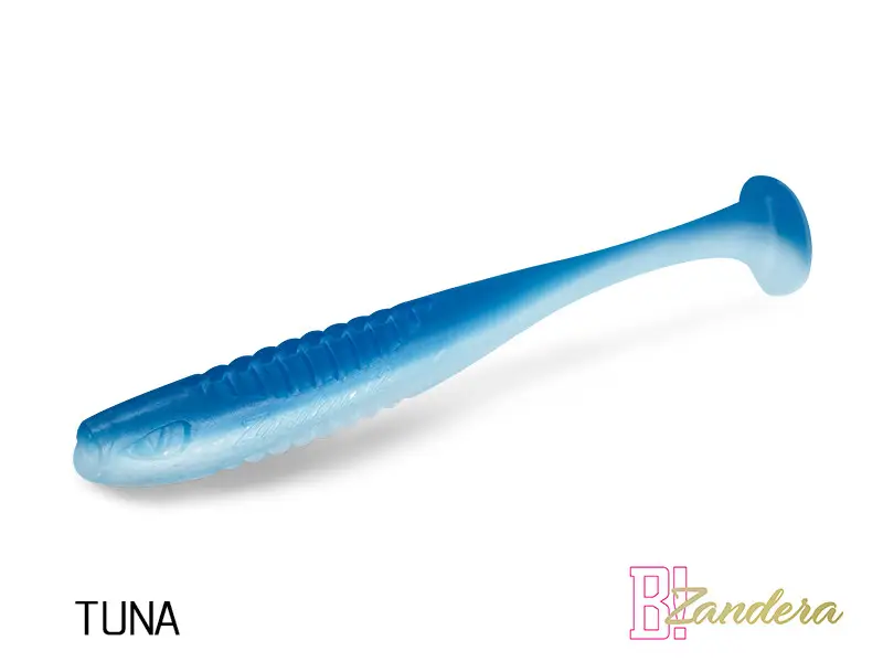 Reducere extra Shad Delphin ZANDERA UVs, Tuna, 10cm, 5buc/blister