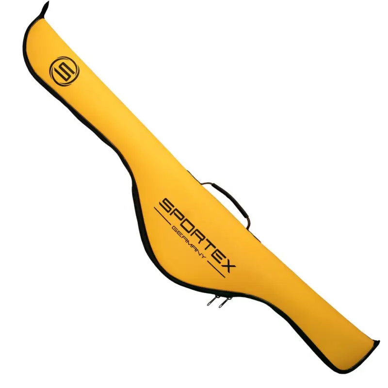 Reducere extra Husa Lanseta Sportex EVA Rod Bag, Yellow, 1 Compartiment, 128cm