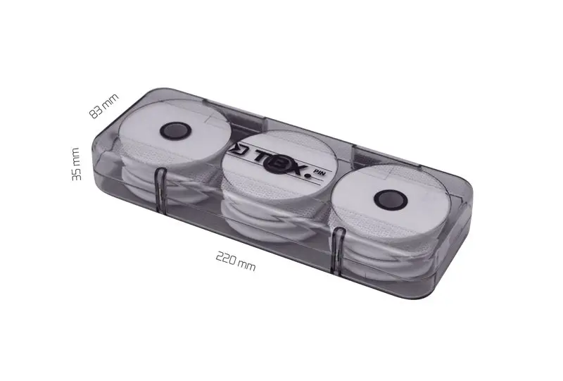 Cutie Rigida + 6 Role EVA pentru Monturi Delphin, 22x8.3x3.5cm Ultima șansă