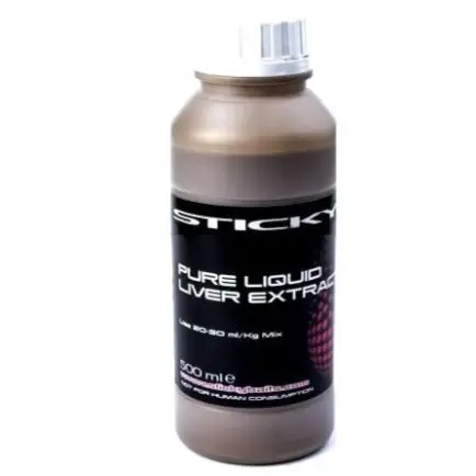 Aditiv Lichid Sticky Baits Pure Liquid Liver Extract 500ml Livrare expres