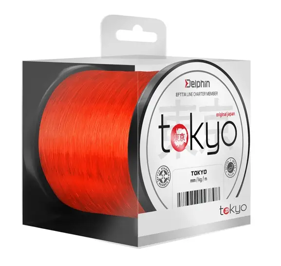 Fir Monofilament Delphin Tokyo, Portocaliu, 0,369mm 10,0kg 1000m Cumpără acum