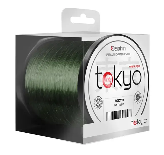 Ofertă Fir Monofilament Delphin Tokyo, Verde, 0,33mm 8,2kg 1100m