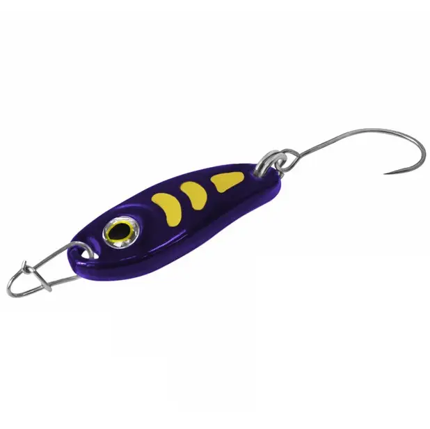 Retur gratuit Lingurita Oscilanta Delphin Eyer, 1.9cm, 1.5g, Culoare INDIGO