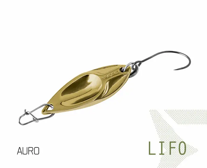 Popular Lingurita Oscilanta Delphin Lifo, 2.7cm, 2.5g, Culoare Auro
