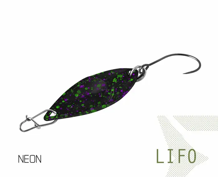 Lingurita Oscilanta Delphin Lifo, 3.7cm, 5g, Culoare Neon Ofertă de sezon