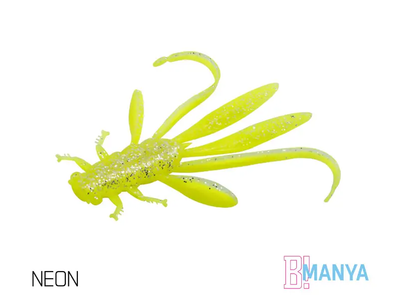 Disponibil imediat Nimfa Delphin MANYA UVs, 10.5cm, 5buc/plic, Culoare Neon