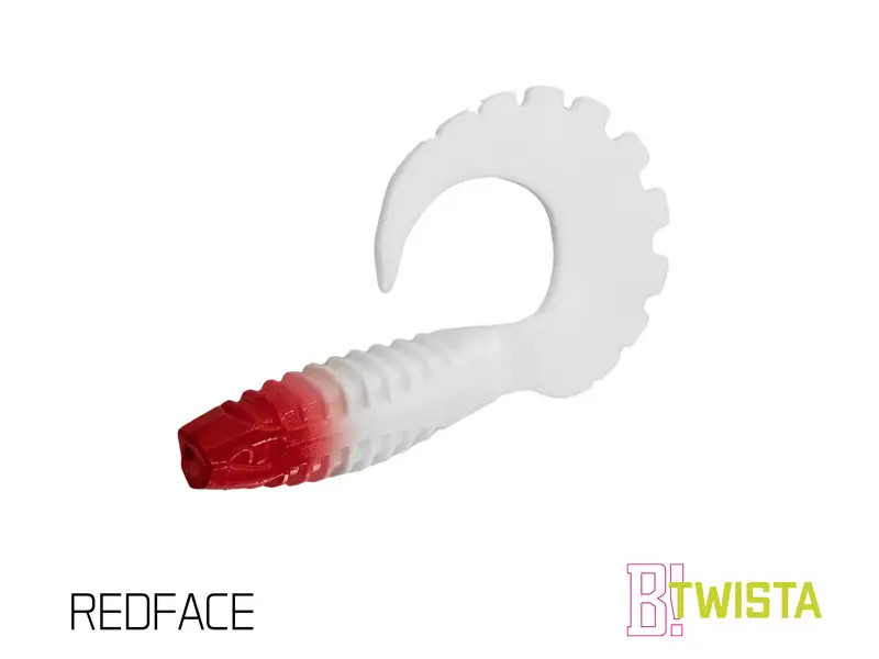 Twister Delphin TWISTA UVs, 8cm, 5buc/plic, Culoare RedFace Retur gratuit