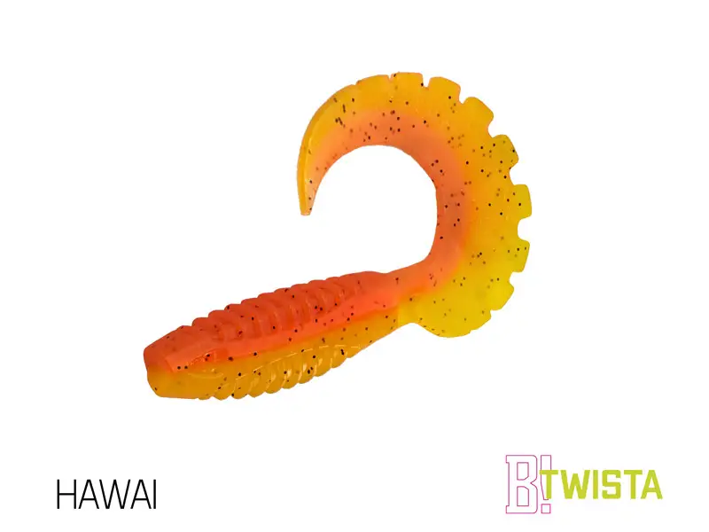 Mai ieftin Twister Delphin TWISTA UVs, 8cm, 5buc/plic, Culoare Hawai