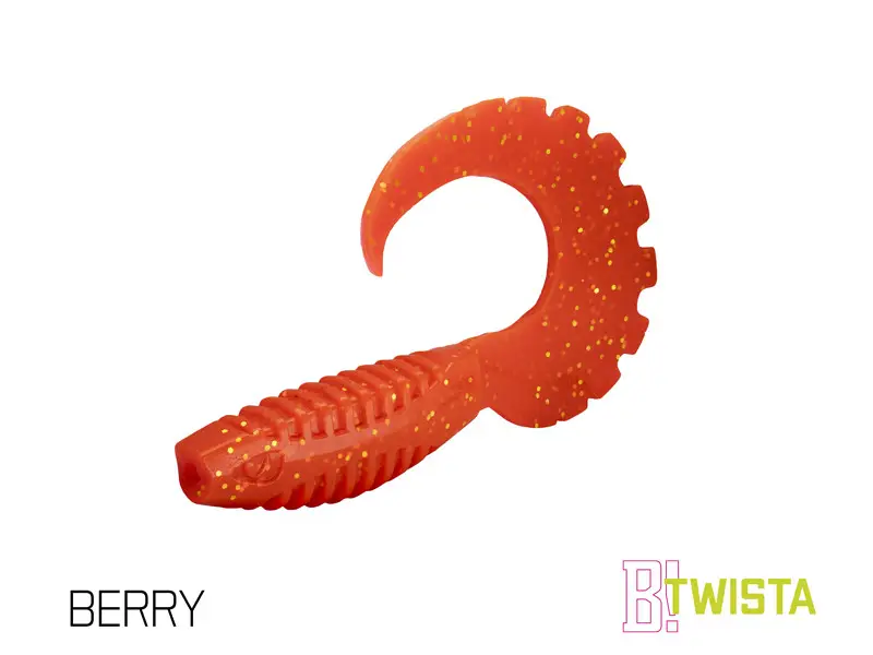 Twister Delphin TWISTA UVs, 8cm, 5buc/plic, Culoare Berry Cumpără online