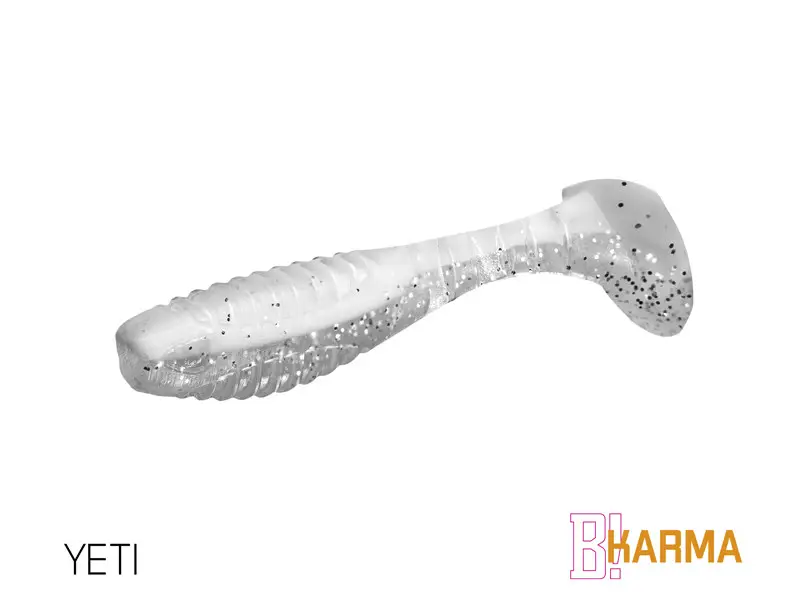 Reduceri Shad Delphin KARMA UVs, 8cm, 5buc/plic, Culoare Yeti