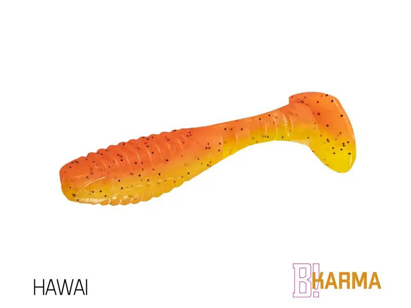 Naluca Shad Delphin KARMA UVs, 10cm, 5buc/plic, Culoare Hawai Cel mai vândut