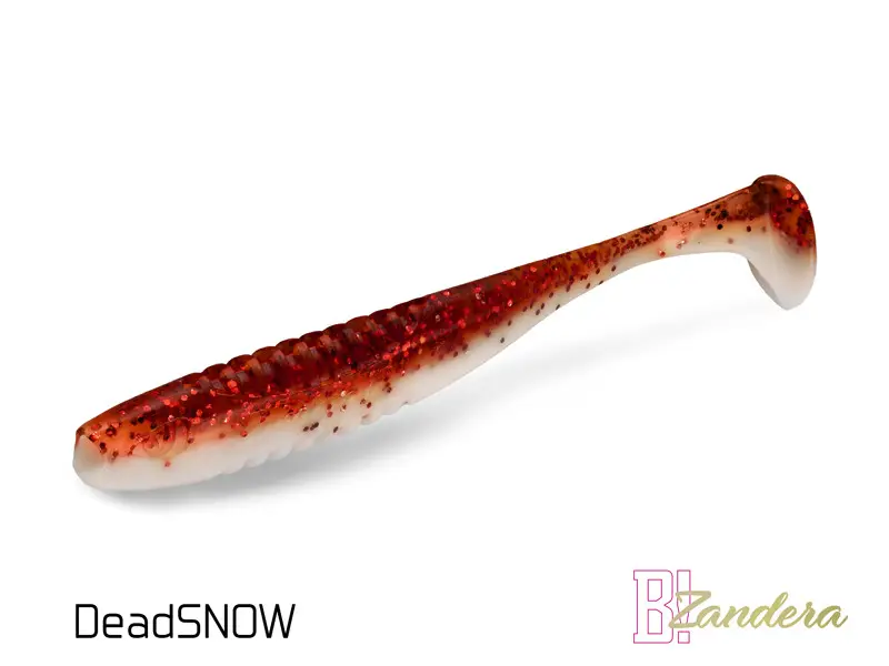 Reducere specială Shad Delphin ZANDERA UVs, 12cm, 5buc/blister, Culoare Deadsnow