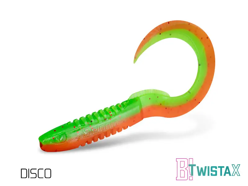 Plată securizată Twister Delphin Twistax Eeltail UVS, 15cm, 5buc/plic, Culoare Disco