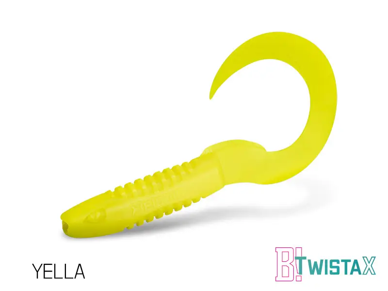Twister Delphin Twistax Eeltail UVS, 15cm, 5buc/plic, Culoare Yella Plată securizată