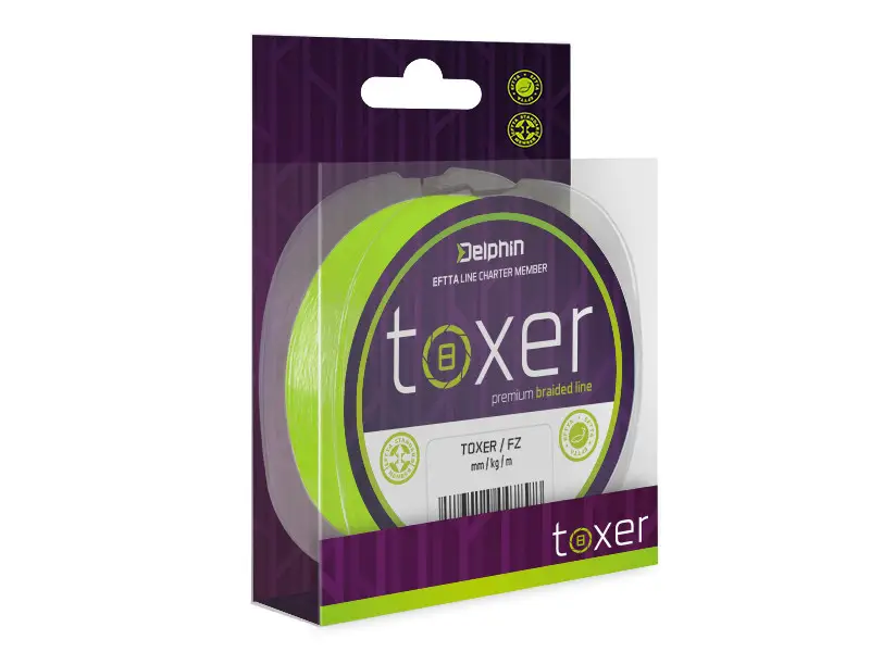 Chilipir Fir Textil Delphin Toxer, Verde Fluo, 150m