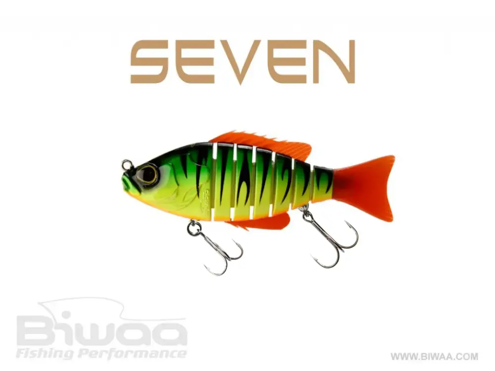 Super ofertă Vobler Swimbait Biwaa Seven Section,Culoare Fire Tiger, 10cm, 17g
