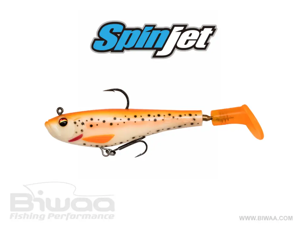 Ofertă de sezon Swimbait Biwaa Spinjet ,Culoare Aquabonita, 10cm, 18g