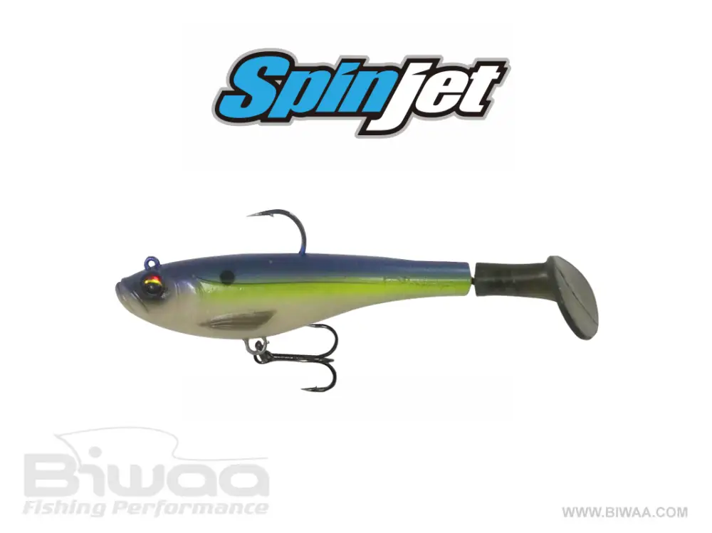 Livrare rapidă Swimbait Biwaa Spinjet,Culoare Sexy Shad, 10cm, 18g