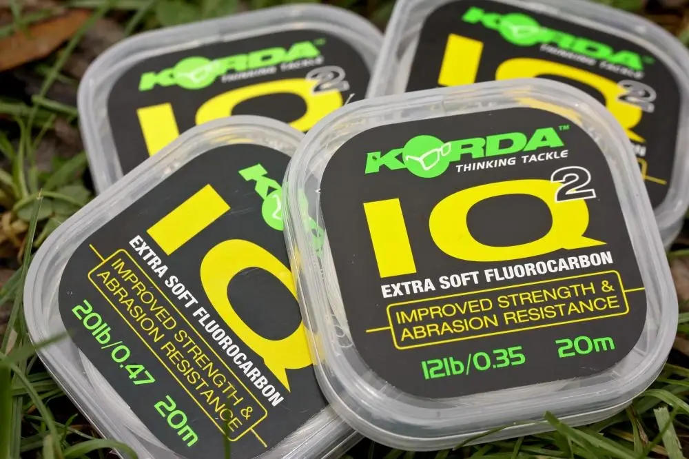 Transport gratuit Fir Fluorocarbon Korda IQ2 Extra Soft 20m