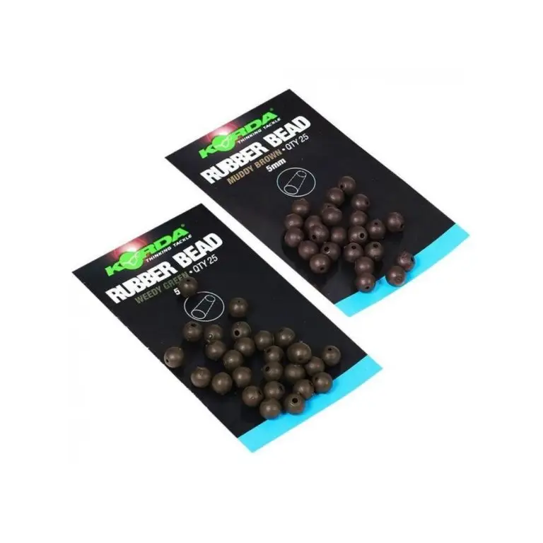 Bilute Antisoc Korda Rubber Bead, 5mm, 25buc/plic Mai ieftin