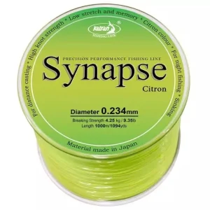 Fir Monofilament Katran Synapse Citron, 1000m Nu rata