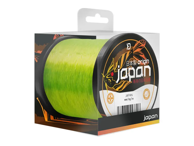 Fir Monofilament Delphin Japan Origin 600m Galben Fluo Premium