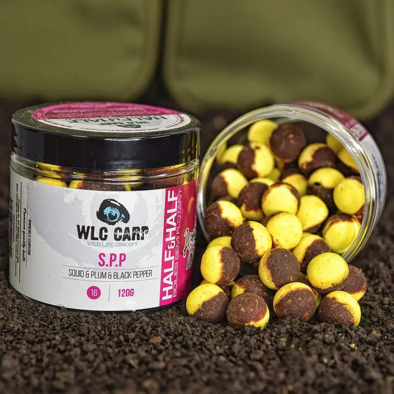 Ofertă de sezon Boilies de Carlig WLC Carp Half&Half, 16mm, 120g,S.P.P