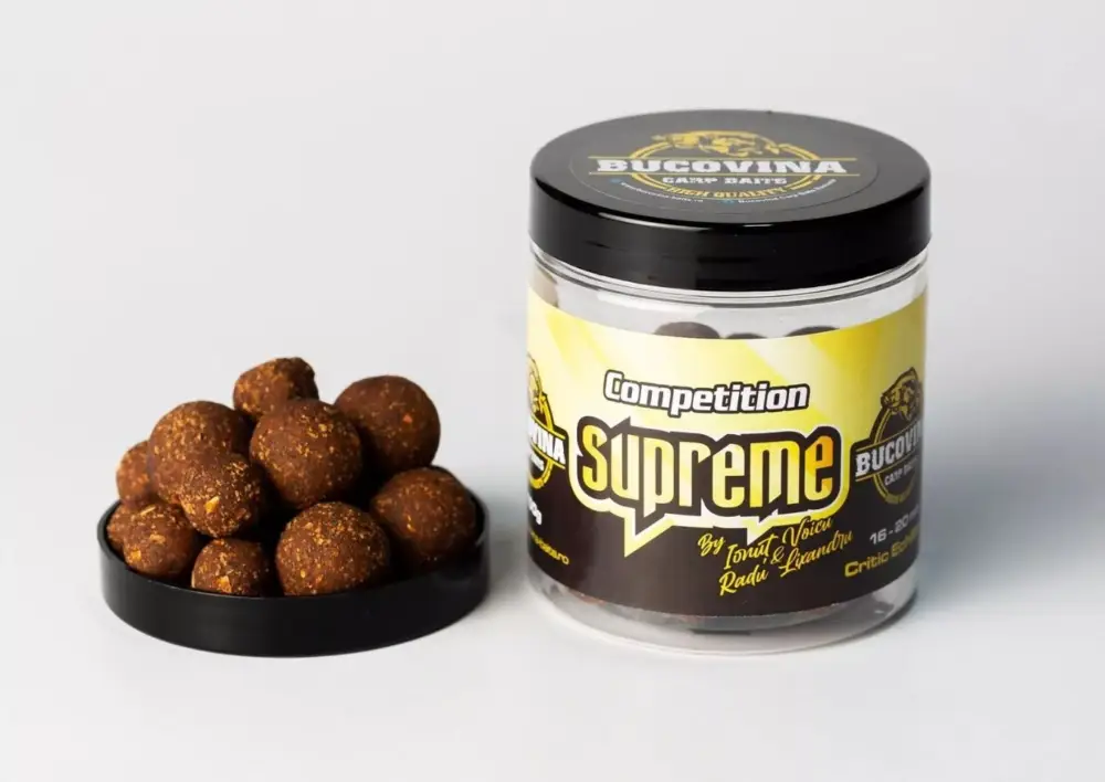 Boilies Critic Echilibrat de Carlig Bucovina Baits, 16/20mm, 120g Preț redus