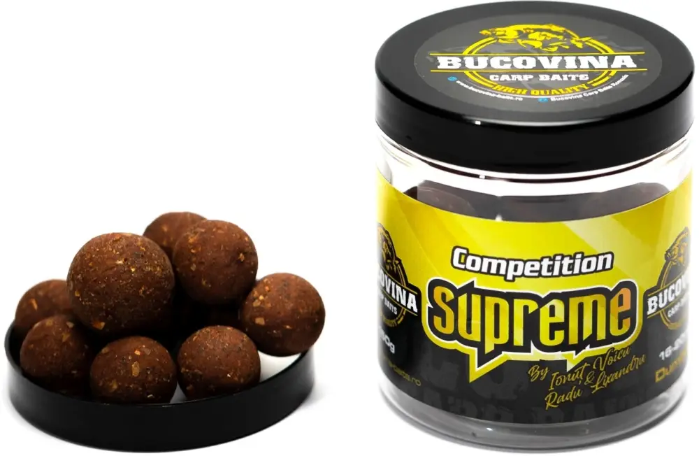 Boilies Tare de Carlig Bucovina Baits Competition Supreme, 20/24mm, 150g Preț mic