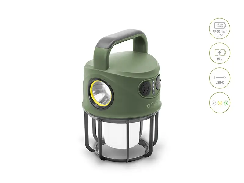 Mai ieftin Lampa Camping Delphin MULTiX – 450lm, Power Bank, 6 Moduri