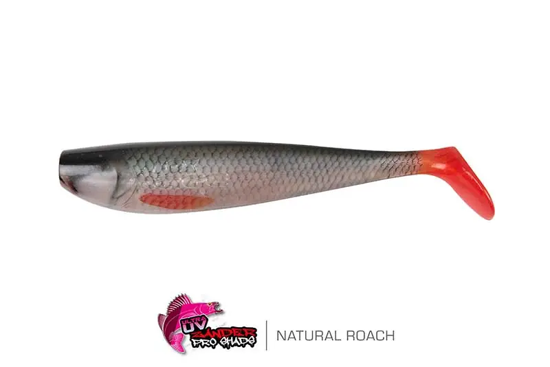 Shad Fox Rage Zander Pro, 7.5cm,Ultra Natural Roach,pret/buc Ofertă