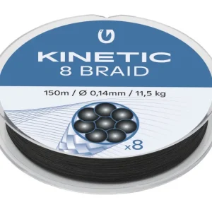Fir Textil Kinetic 8-Braid 150m Plată securizată