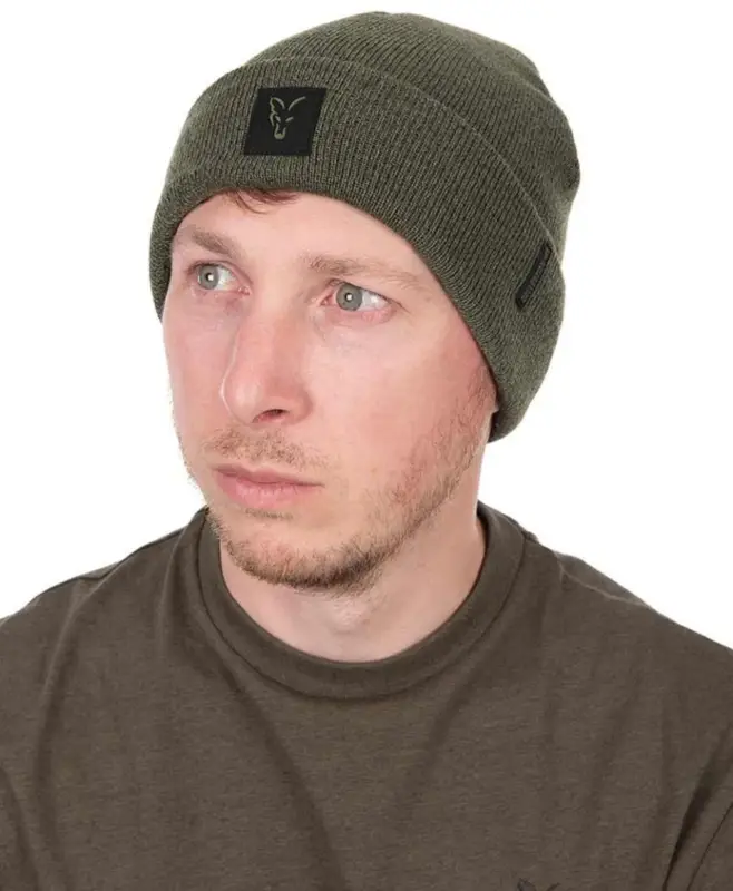 Fes Fox Collection Beanie, Green-Black Ofertă specială