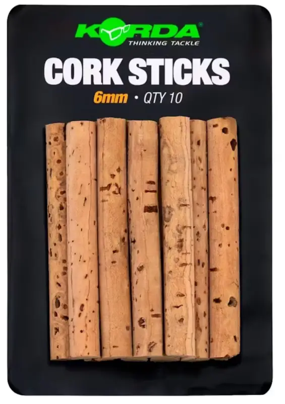 Cel mai vândut Batoane de Pluta Korda Cork Sticks, 10buc/blister