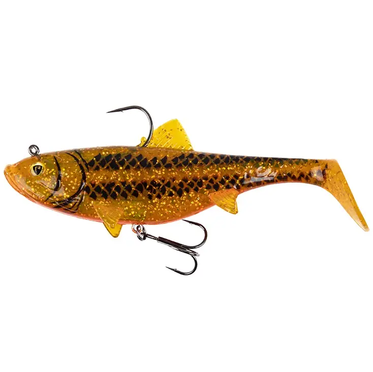 Swimbait FOX Rage Replicant Wobble, UV Goldie , 18cm, 90g, 1buc/blister Promoție