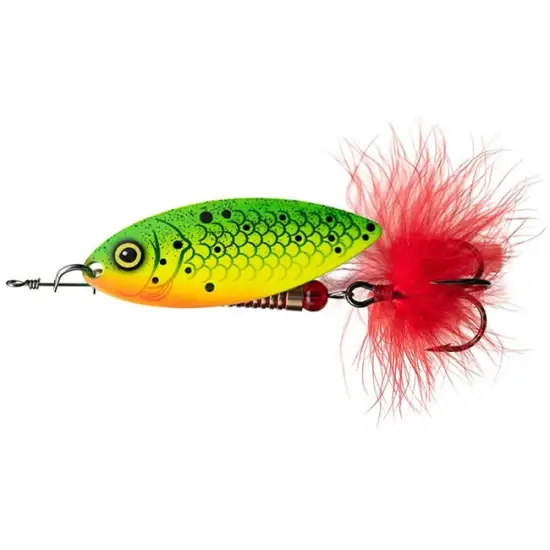 Lingurita Fox Rage Ultra UV Spinners Perch,Culoare Lemon Tiger, Nr.6, 26g Premium