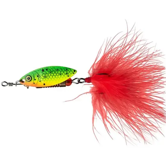 Plată securizată Lingurita Fox Rage Ultra UV Spinners Perch,UV Lemon Tiger, Nr.3, 11g