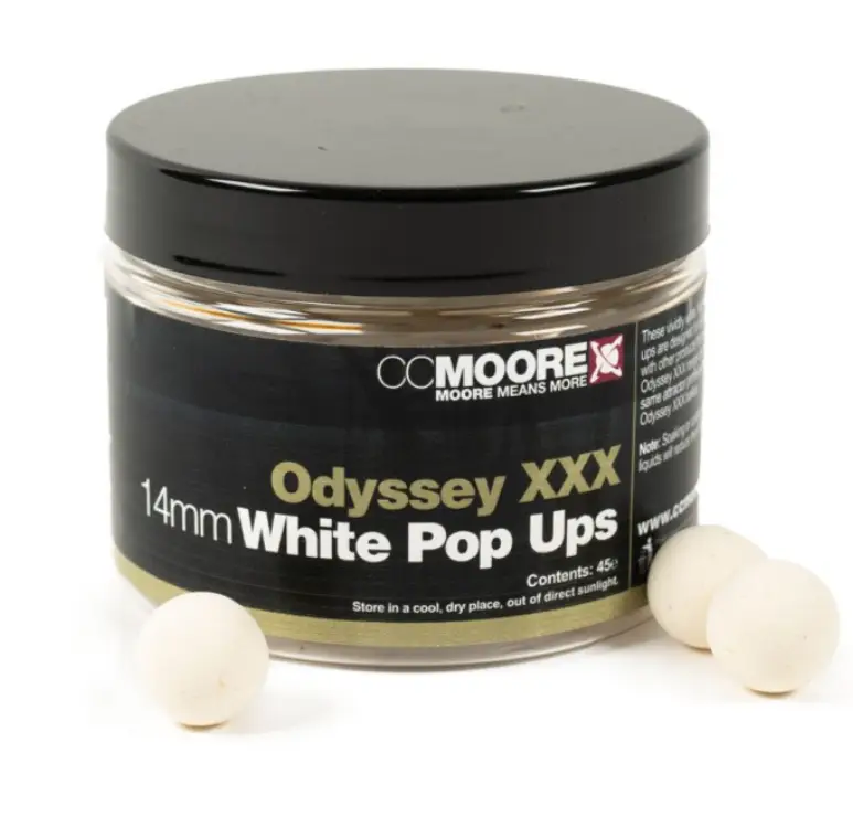 Cumpără acum Pop Up CC Moore Odyssey XXX, 14mm, 45buc/borcan, Alb