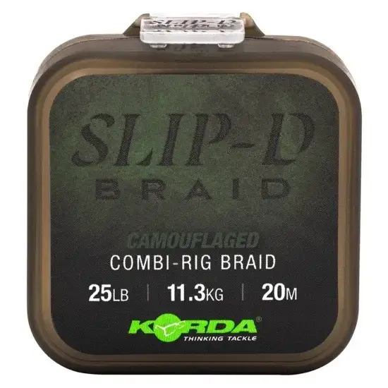 Retur ușor Fir Textil Korda Slip-D Braid, 25lb, 20m