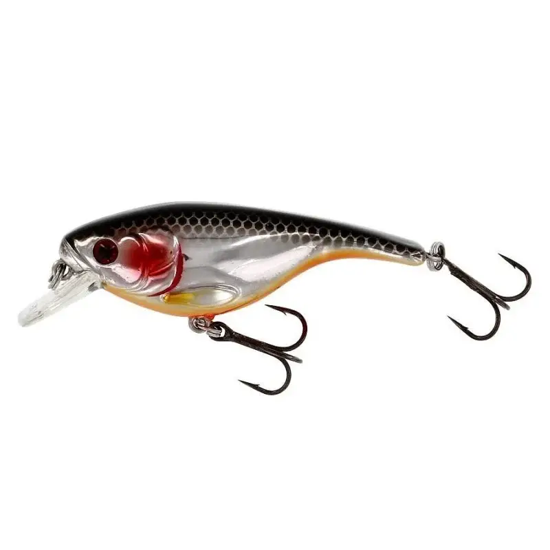 Vobler Westin BabyBite SR Crankbait 6.5cm, 12g, Floating, Steel Sardine Plată securizată