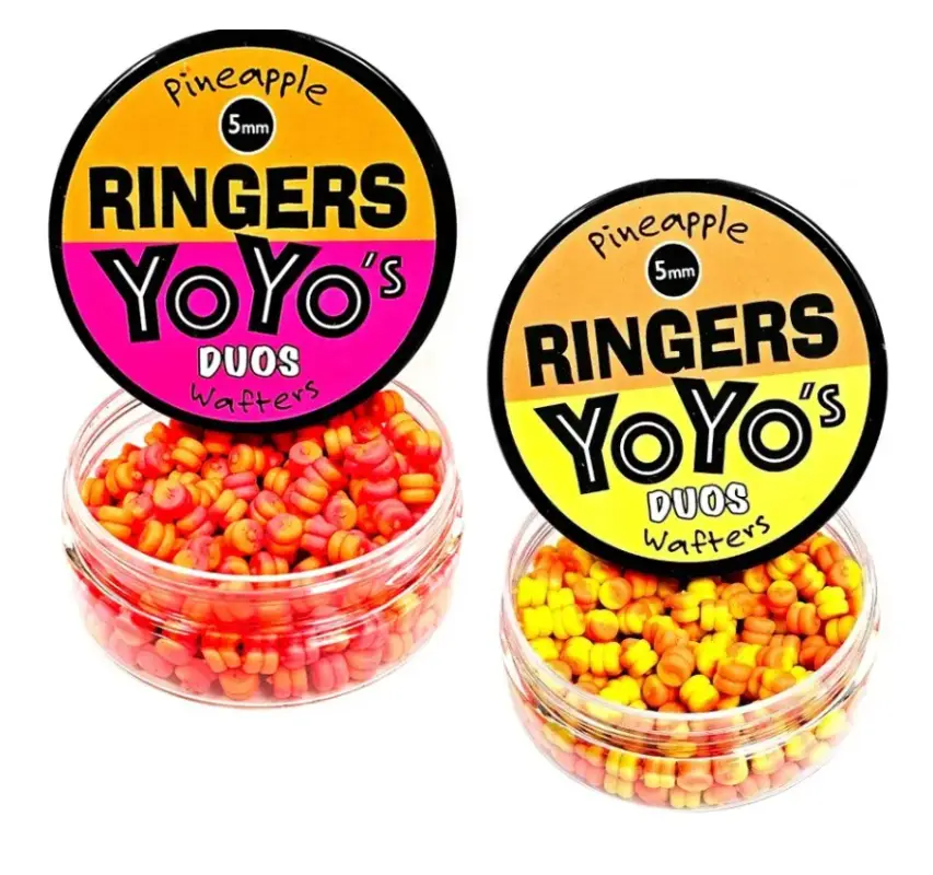 Mai ieftin Wafters Ringers Yoyo`s Duos Pineapple 5mm, Galben-Portocaliu