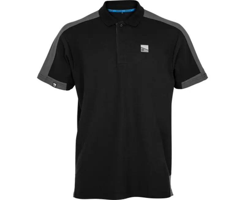 Tricou Polo Preston Core, Negru Disponibil imediat
