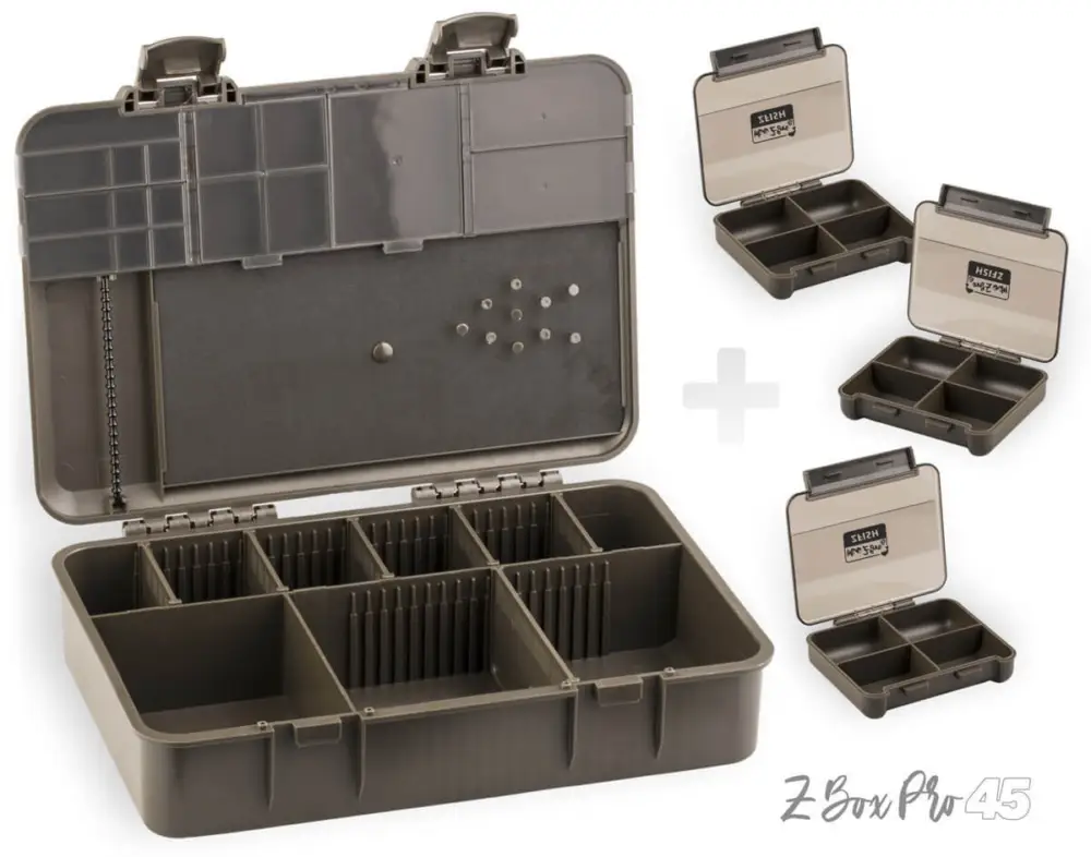 Ofertă limitată Cutie ZFish Tackle Box Pro 45 4in1 ,28.5x19.5x7cm