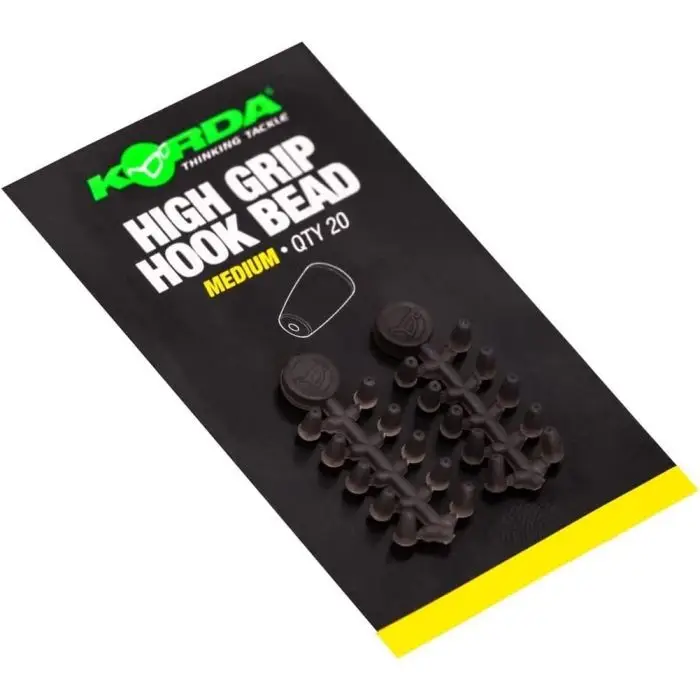 Ultima șansă Opritoare de Carlig Korda High Grip Hook Bead, 20buc/plic