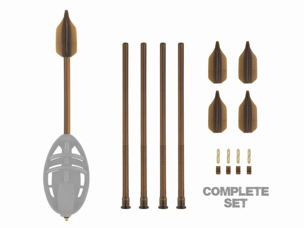 Super ofertă Tije interschimbabile ZFish Feeder Castig Tubes 14cm