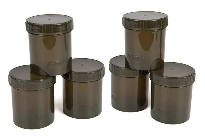 Nu rata Set Borcane Momeala Fox Edges Hookbait Pots, Full, 6buc/set