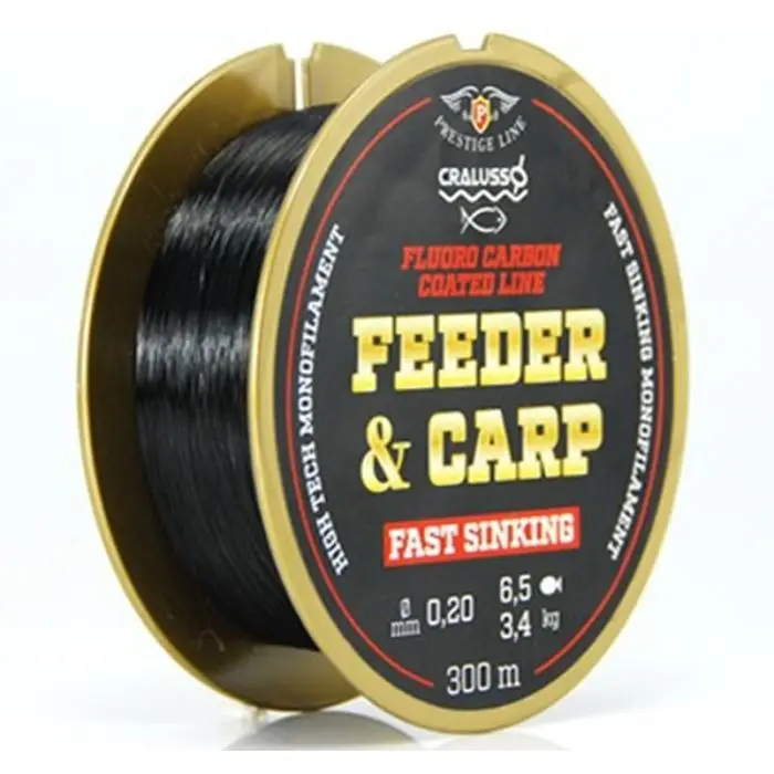 Fir Monofilament Cralusso Feeder&Carp, Negru, 150m Cumpără online