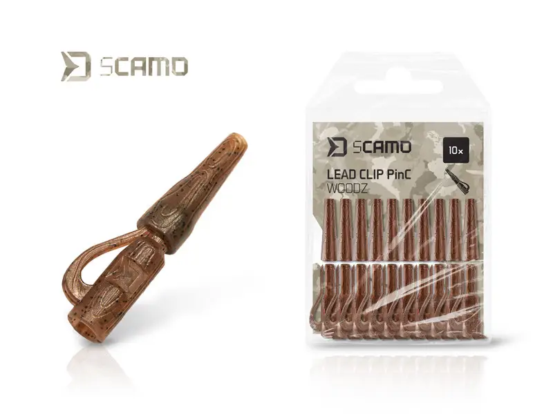 Clipsuri plumb pierdut Delphin sCamo PinC Woodz,10buc/plic Preț redus